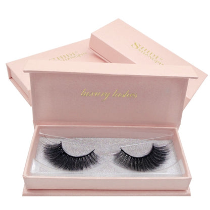 1 Pair Set 3D Mink Eyelashes Natural Thick False Eyelashes(#69) - Eyes by PMC Jewellery | Online Shopping South Africa | PMC Jewellery