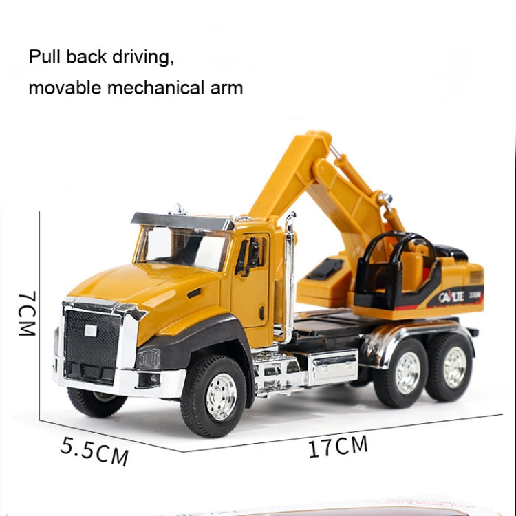 Children Toy Engineering Vehicle Set Simulation Alloy Car Model( Excavato) - Model Toys by PMC Jewellery | Online Shopping South Africa | PMC Jewellery