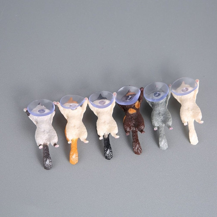 60 PCS Sucker Design Cute Cat Smartphone Holder(Gray) - Desktop Holder by PMC TechLife | Online Shopping South Africa | PMC TechLife