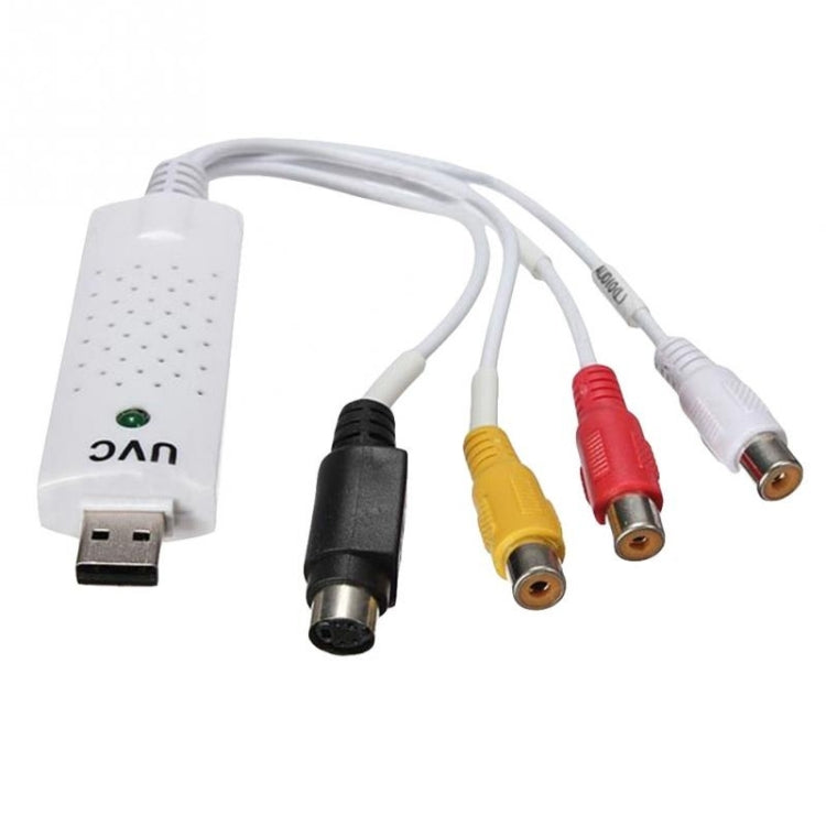 Portable USB 2.0 Audio Video Capture Card Adapter VHS to DVD Video Capture for Win7 / Win8/ XP/ Vista, Free Drive - Video Capture Solutions by PMC Jewellery | Online Shopping South Africa | PMC Jewellery