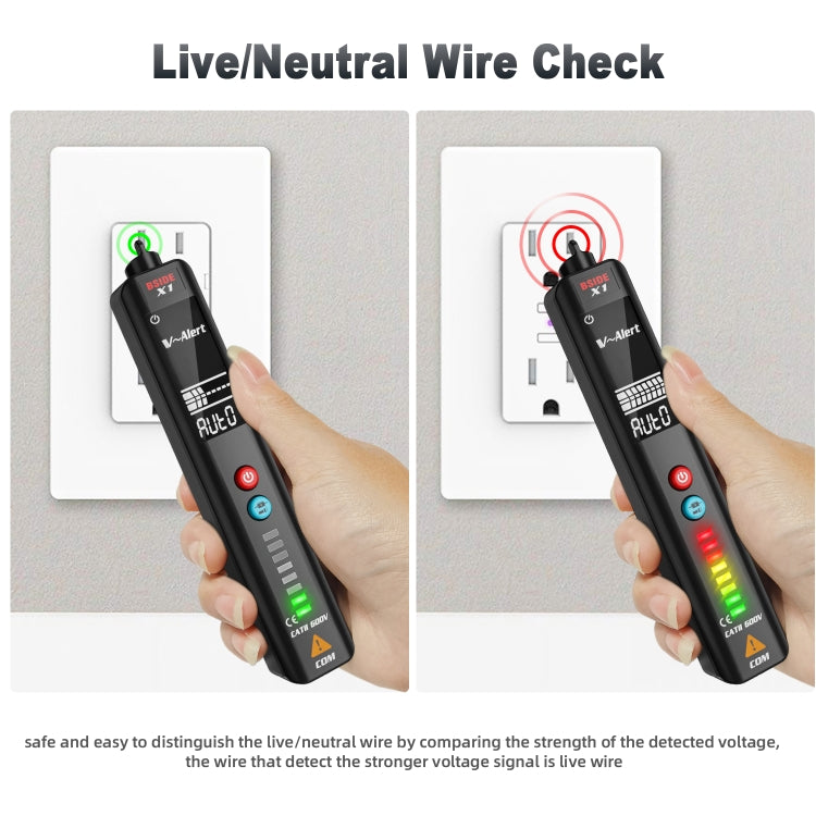 BSIDE X1 Smart Digital Multimeter Test Electric Pen Voltage Detector - free shipping - PMC TechLife - Order now!