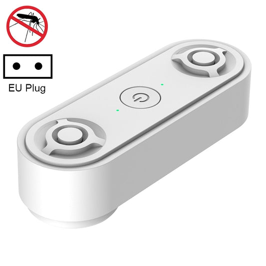 JL-215 Ultrasonic Mosquito Killer High-Power Double-Horn High-Frequency Mouse Repeller, Product specifications: EU Plug(White) - Repellents by PMC Jewellery | Online Shopping South Africa | PMC Jewellery