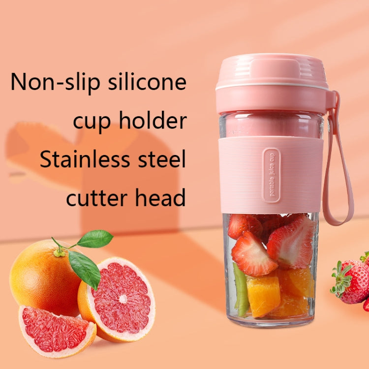 FS1300 Mini Juicer Home Portable Cooking Machine Student Juice Cup Juicer, Colour: Gem Blue Double Blade - Electric juicers by PMC Jewellery | Online Shopping South Africa | PMC Jewellery
