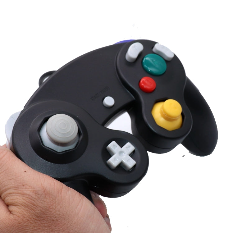 5 PCS Single Point Vibrating Controller Wired Game Controller For Nintendo NGC(Transparent Yellow) - Gamepads by PMC TechLife | Online Shopping South Africa | PMC TechLife