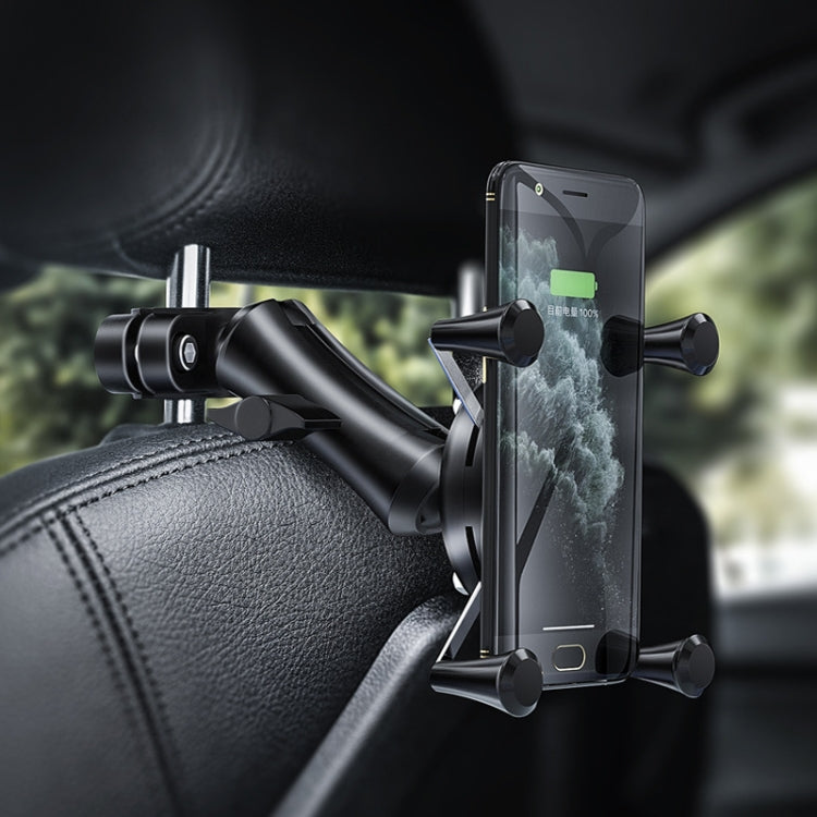 Car Headrest Bracket Motorcycle Rearview Mobile Phone Bracket Style: 4 Claw Small Back Clips - Car Holders by PMC TechLife | Online Shopping South Africa | PMC TechLife