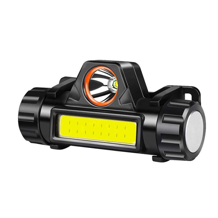 2 PCS 101 USB Rechargeable Headlight Glare Flashlight Magnet Camping Light Outdoor Fishing Light( Headlight + Bicycle Frame + USB Cable) - Headlamp by PMC TechLife | Online Shopping South Africa | PMC TechLife