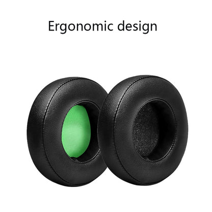 2 PCS Headset Sponge Case For Razer BlackShark V2/V2X/V2SE, Colour: Ellipse(Black) - Earmuff & Pad by PMC Jewellery | Online Shopping South Africa | PMC Jewellery