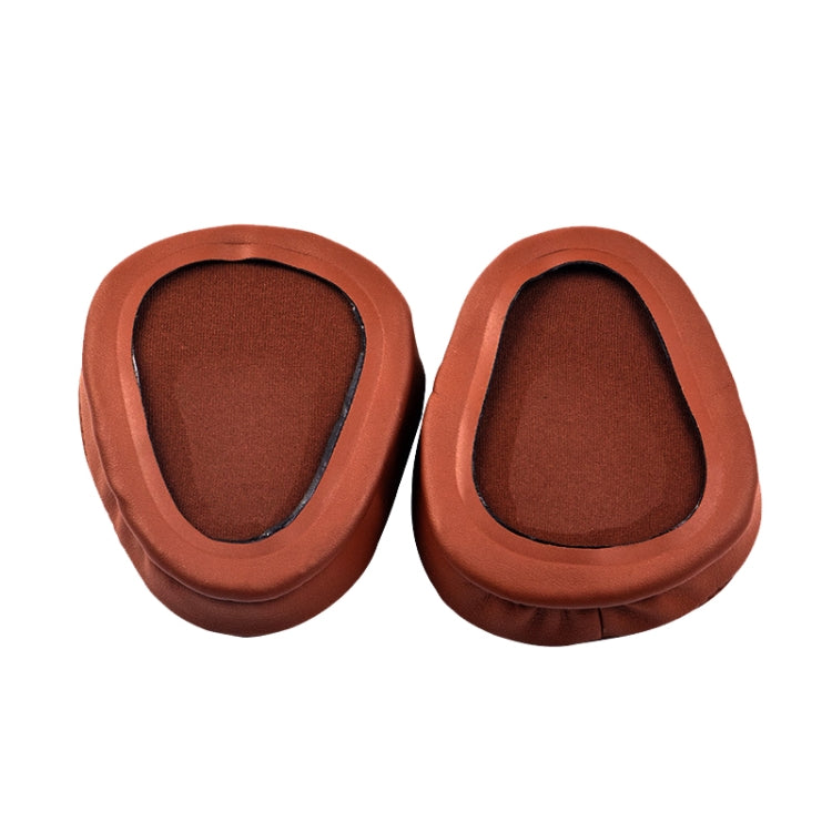 1 Pairs Headphone Sponge Leather Earmuffs For Skullcandy Aviator 2(Brown) - Earmuff & Pad by PMC Jewellery | Online Shopping South Africa | PMC Jewellery