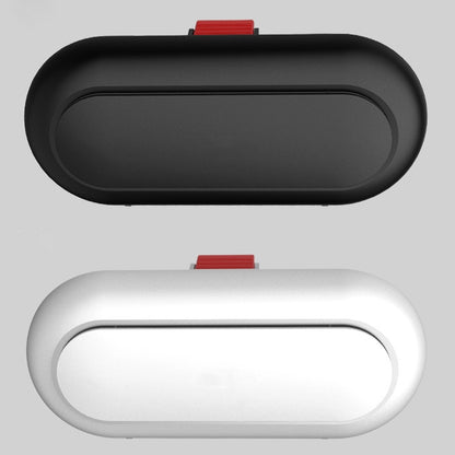 Car Glasses Case Multi-Function Automobile Inner Visor Storage Card(White) - Sunglasses & Glasses Clips by PMC Jewellery | Online Shopping South Africa | PMC Jewellery