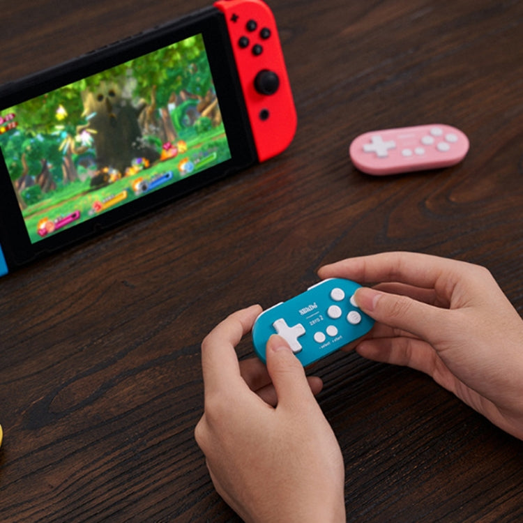 8Bitdo Zero2 Wireless Bluetooth Mini Handle For Switch / Windows / Android / MacOS / Steam / Respeberr(Pink) - Gamepads by 8Bitdo | Online Shopping South Africa | PMC Jewellery