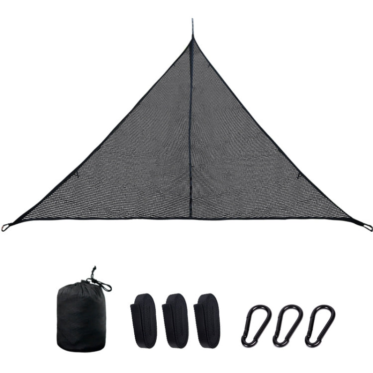 Outdoor Multi-person Hammock Large Sky Tree Tent Aerial Camping Hammock Triangle Hammock, Side Length: 2.9m - Hammocks by PMC TechLife | Online Shopping South Africa | PMC TechLife | Buy Now Pay Later Mobicred