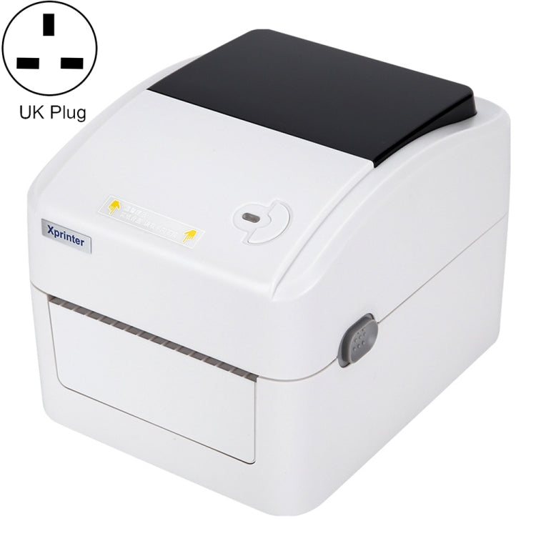 Xprinter XP-420B 108mm Express Order Printer Thermal Label Printer, Style:USB+LAN Port(UK Plug) - Printer by Xprinter | Online Shopping South Africa | PMC Jewellery | Buy Now Pay Later Mobicred