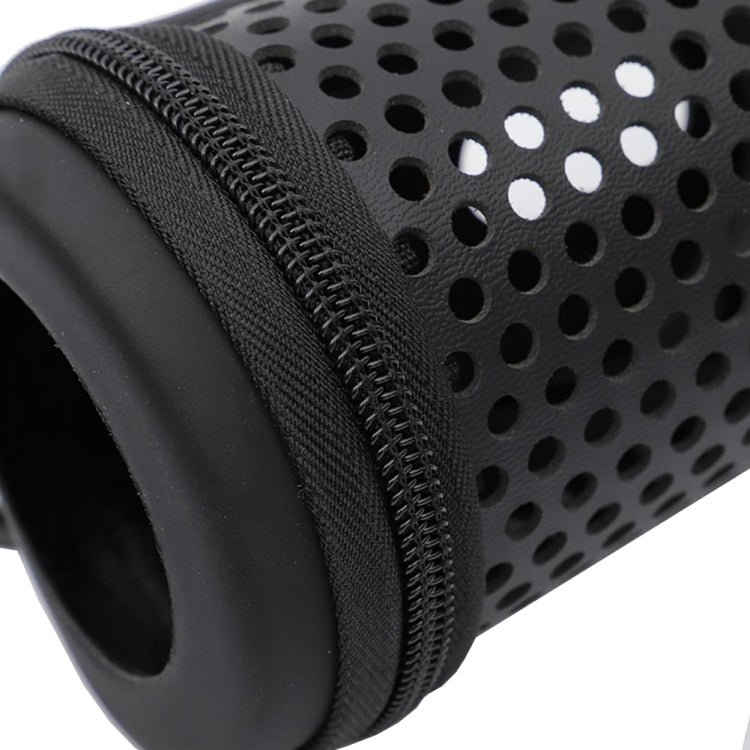 For JBL Flip 5 Bluetooth Speaker Storage Box Kaleidoscope Hollow Protective Cover(Black) - Protective Case by PMC TechLife | Online Shopping South Africa | PMC TechLife