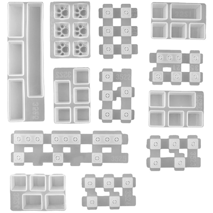 2 PCS DIY Keycap Silicone Mold OEM Mechanical Keyboard Silicone Mold, Style: MD3523 - Arts & Crafts by PMC TechLife | Online Shopping South Africa | PMC TechLife