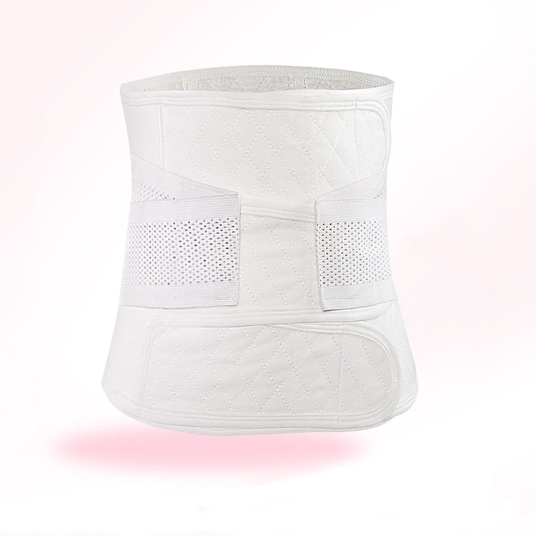 Cotton Gauze Postpartum Abdomen Belt Caesarean Section Normal Delivery Waist Belt Restraint Belt, Size: XXL(3202 White) -  by PMC Jewellery | Online Shopping South Africa | PMC Jewellery