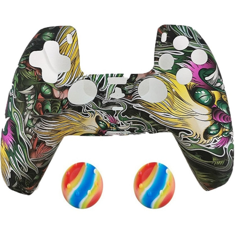 2 PCS PS5 Gamepad Silicone Protective Cover(6+ Hats) - Cases by PMC TechLife | Online Shopping South Africa | PMC TechLife