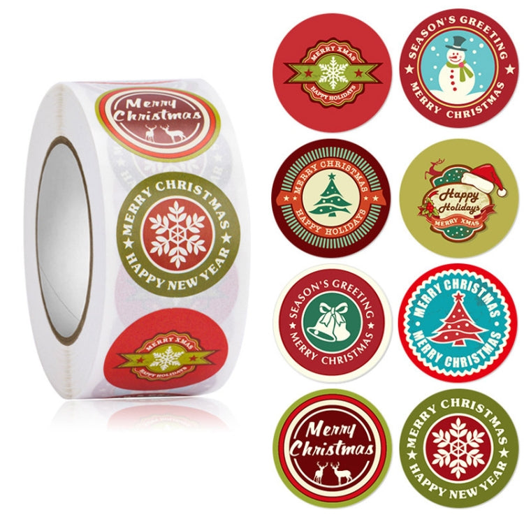 Christmas Gift Sticker Decoration Label Sealing Sticker(HA048) - Christmas Stickers by PMC TechLife | Online Shopping South Africa | PMC TechLife | Buy Now Pay Later Mobicred