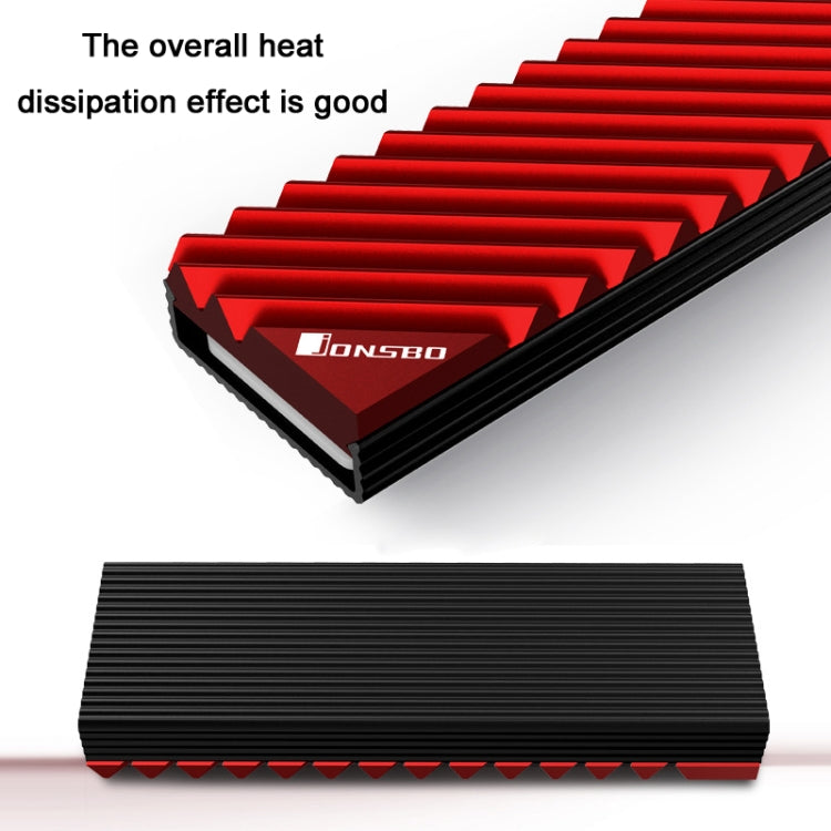 Jonsbo M.2-3 Solid State Radiator For NVME/SSD(Grey) - Fan Cooling by Jonsbo | Online Shopping South Africa | PMC TechLife | Buy Now Pay Later Mobicred