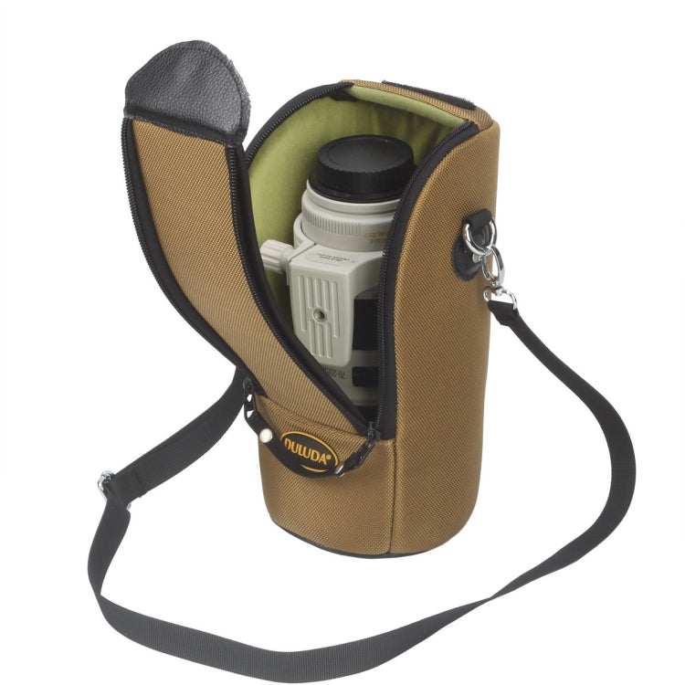 DULUDA 302 Breathable Waterproof And Shockproof Telephoto Camera Lens Bag(Gray Black) - free shipping - PMC TechLife - Order now!