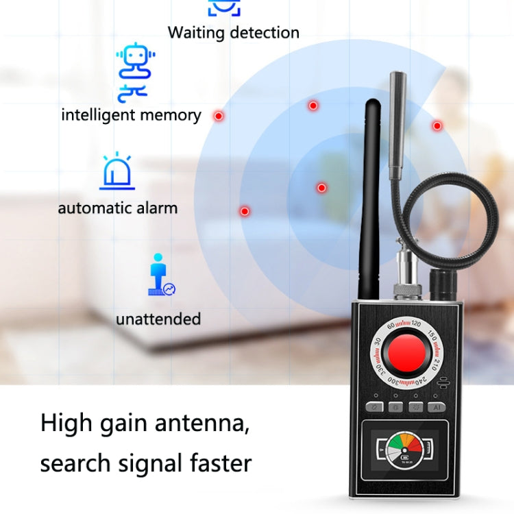 K88 Signal Detector Anti-Stealing Anti-Stealing GPS Scan Detector Defense Tracking Camera Detector - RF Signal Detector by PMC TechLife | Online Shopping South Africa | PMC TechLife