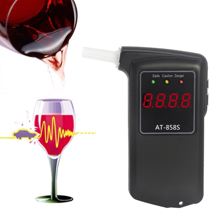 AT-858S Quick Check Alcohol Tester Portable Blow Breathing Alcohol Tester - Breath Alcohol Tester by PMC TechLife | Online Shopping South Africa | PMC TechLife