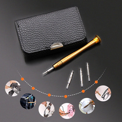 25 In 1 Multi-Purpose Leather Case Manual Screwdriver Batch Set Mobile Phone Notebook Repair Tool(With Magnetic) - Screwdriver Set by PMC Jewellery | Online Shopping South Africa | PMC Jewellery