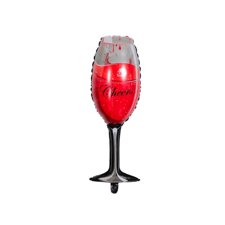 Halloween Party Decorative Balloon Scene Arrangement Aluminum Film Balloon, Specification: Wine Glass - Prop Decorations by PMC Jewellery | Online Shopping South Africa | PMC Jewellery
