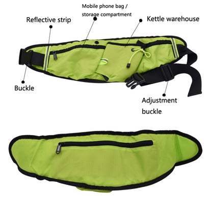 Outdoor Sports Water Bottle Waist Bag Multifunctional Fitness Running Mobile Phone Invisible Waist Bag(Blue) - Waist Bags by PMC Jewellery | Online Shopping South Africa | PMC Jewellery