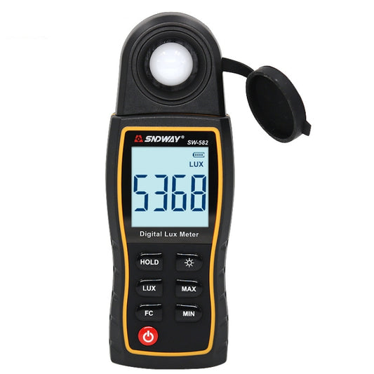 SNDWAY SW582 Handheld Digital Illuminance Meter High-Precision Digital Light Meter(SW582) - Light & Sound Meter by SNDWAY | Online Shopping South Africa | PMC Jewellery | Buy Now Pay Later Mobicred