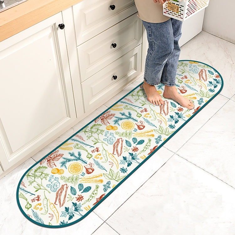 PVC Kitchen Non-Slip Floor Stickers Thickened Stickers Household Waterproof Floor Mats, Specification: 40x150cm(PFT-003) - Mats by PMC Jewellery | Online Shopping South Africa | PMC Jewellery