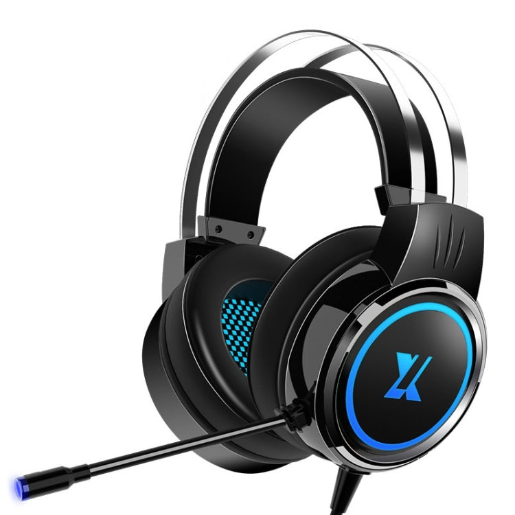 Heir Audio Head-Mounted Gaming Wired Headset With Microphone, Colour: X8 Mobile / Notebook Upgrade (Black) - Multimedia Headset by Heir Audio | Online Shopping South Africa | PMC Jewellery