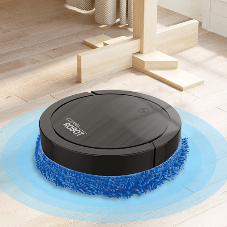 K333 Fully Automatic Dry Wet Two-Purpose Smart Sweeping Machine(Piano Black) - Robot Vacuum Cleaner by PMC Jewellery | Online Shopping South Africa | PMC Jewellery
