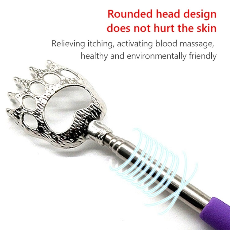 Bear Claw Shape Stainless Steel Telescopic Massage Scratcher, Random Color Delivery(Feet) - Massage & Relaxation by PMC TechLife | Online Shopping South Africa | PMC TechLife