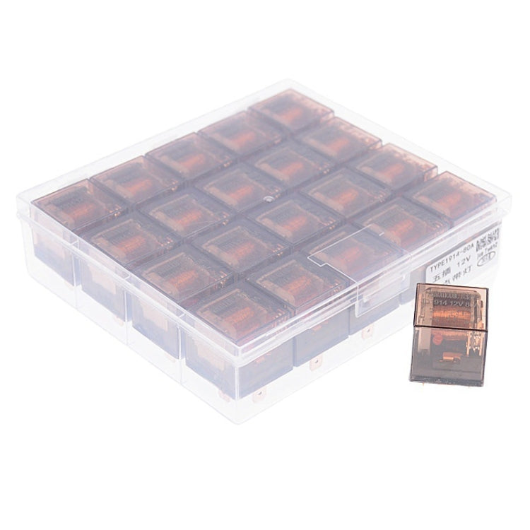 5 PCS 100A Automotive Relay With Indicator Light(12V 4 Plug 100A) - Relays by PMC TechLife | Online Shopping South Africa | PMC TechLife