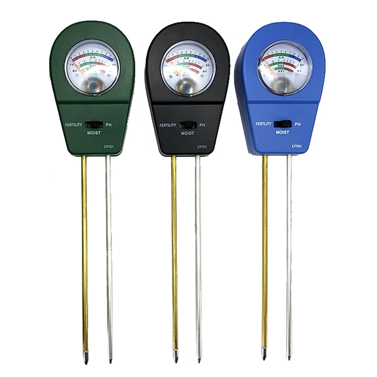 LY101 Flower And Grass Soil Detector PH Cantoneal Alkalin Testor(Blue) - free shipping - PMC TechLife - Order now!