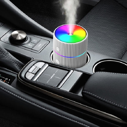 Colorful Cup Humidifier USB Mini Car Air Purifier(Black) - Air Purifiers & Parts by PMC Jewellery | Online Shopping South Africa | PMC Jewellery