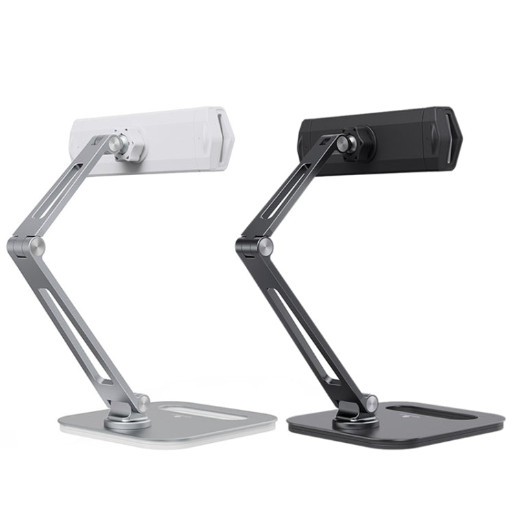 Boneruy P47 Tablet Computer Stand Desktop Mobile Phone Stand(Black) - Desktop Holder by BONERUY | Online Shopping South Africa | PMC Jewellery | Buy Now Pay Later Mobicred