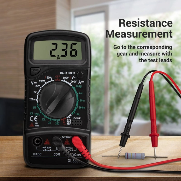 ANENG XL830L Multi-Function Digital Display High-Precision Digital Multimeter, Specification: Standard+10A Extra Tip Pen(Blue) - Digital Multimeter by ANENG | Online Shopping South Africa | PMC Jewellery | Buy Now Pay Later Mobicred