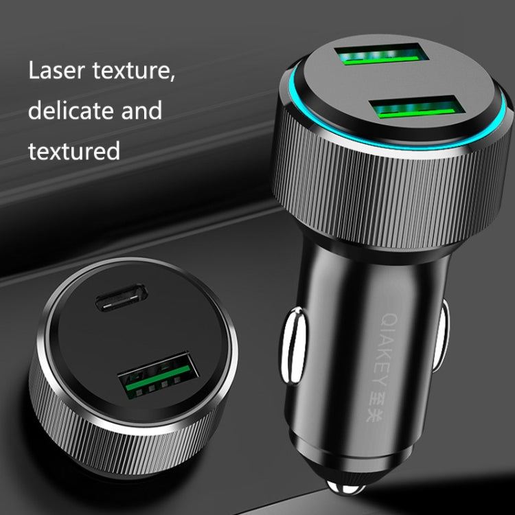 QIAKEY TM319 Dual Port Fast Charge Car Charger - free shipping - PMC TechLife - Order now!