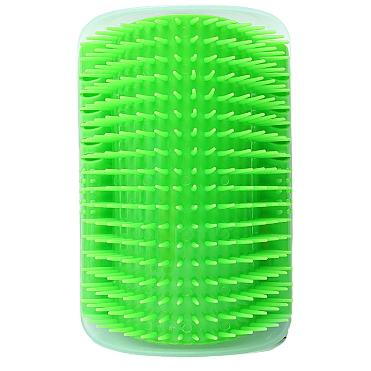 Pet Cat Corner Rub Hair Massage Brush(Green) - Brushes by PMC Jewellery | Online Shopping South Africa | PMC Jewellery