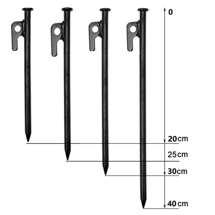 8 PCS 25cm Outdoor Camping Windproof Fixed Canopy Ground Nails - Tents & Accessories by PMC TechLife | Online Shopping South Africa | PMC TechLife