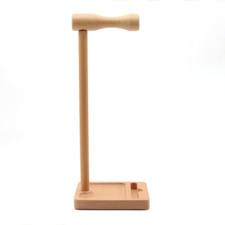 AM-EJZJ001 Desktop Solid Wood Headset Display Stand, Style: F - Anti-lost & Holder by PMC TechLife | Online Shopping South Africa | PMC TechLife