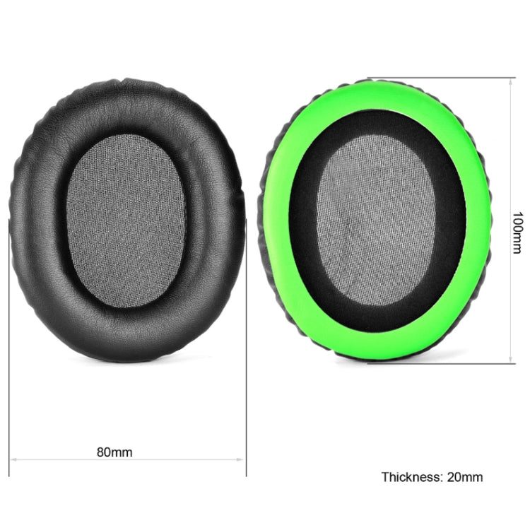1 Pair Headset Earmuffs For Kingston HyperX Cloud II / Silver / Alpha / Flight / Stinger, Colour: Black Ice-skinned - Earmuff & Pad by PMC TechLife | Online Shopping South Africa | PMC TechLife