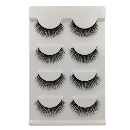 2 Sets SHIDISHANGPIN 3D Mink False Eyelashes Naturally Thick Eyelashes(G100) - Eyes by PMC Jewellery | Online Shopping South Africa | PMC Jewellery