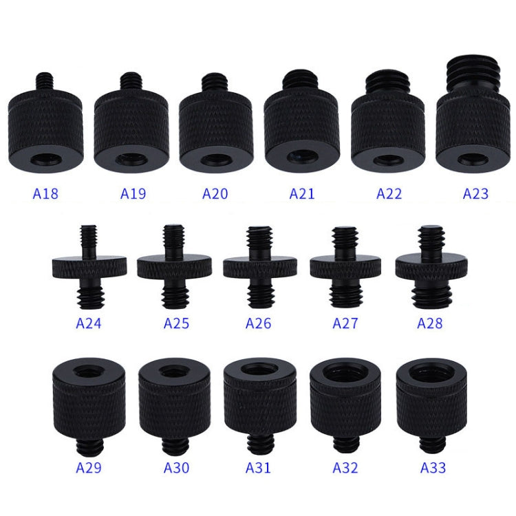 4 PCS Screw Adapter A18 1/4 Female to M4 Male Screw -  by PMC TechLife | Online Shopping South Africa | PMC TechLife