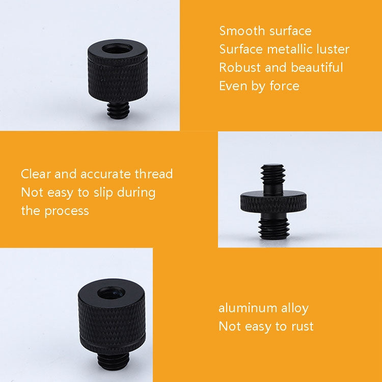 4 PCS Screw Adapter A18 1/4 Female to M4 Male Screw -  by PMC TechLife | Online Shopping South Africa | PMC TechLife