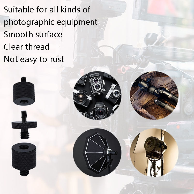 4 PCS Screw Adapter A18 1/4 Female to M4 Male Screw -  by PMC TechLife | Online Shopping South Africa | PMC TechLife
