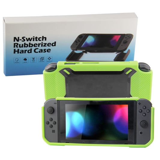 Scratch-Resistant Back Cover For Nintendo Switch(Green + Black) - Cases by PMC Jewellery | Online Shopping South Africa | PMC Jewellery