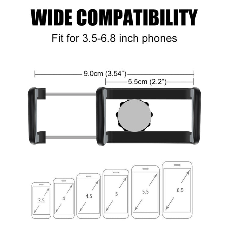 Car Buckle Instrument Panel Mobile Phone Holder(Narrow Head) - Car Holders by PMC TechLife | Online Shopping South Africa | PMC TechLife