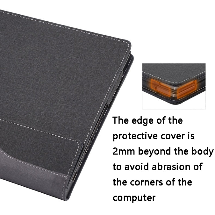 PU Leather Laptop Case For HP Spectre X360 13-AW 13.3(Blue) - free shipping - PMC TechLife - Order now!